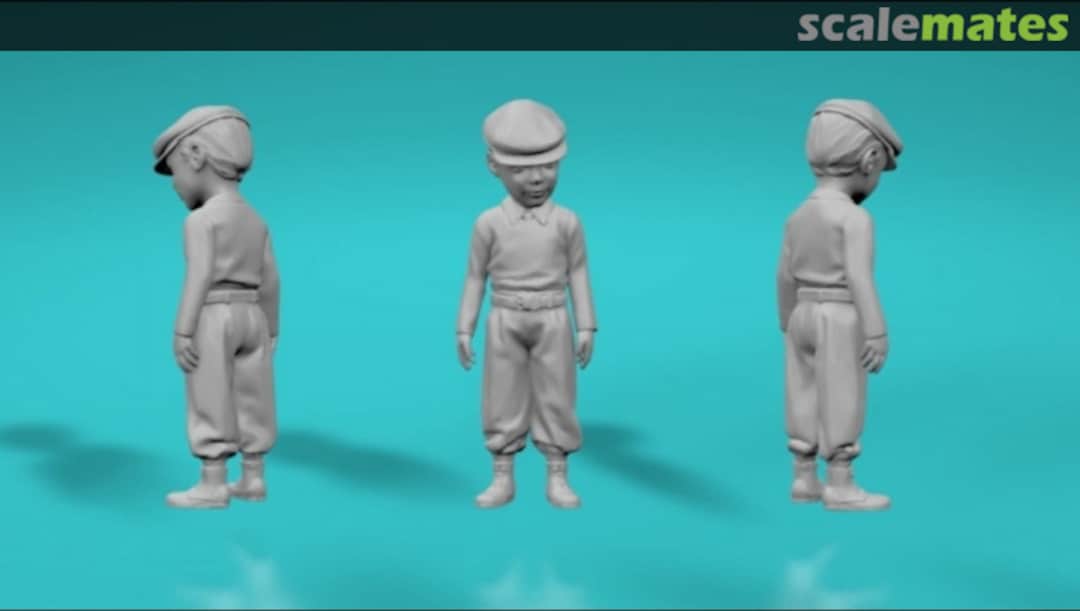 Boxart Kids - Set of 8 little boys 99204819-35 EMP3d