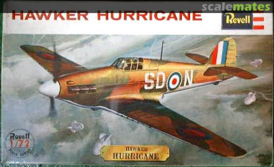 Boxart Hawker Hurricane H-616 Revell Japan