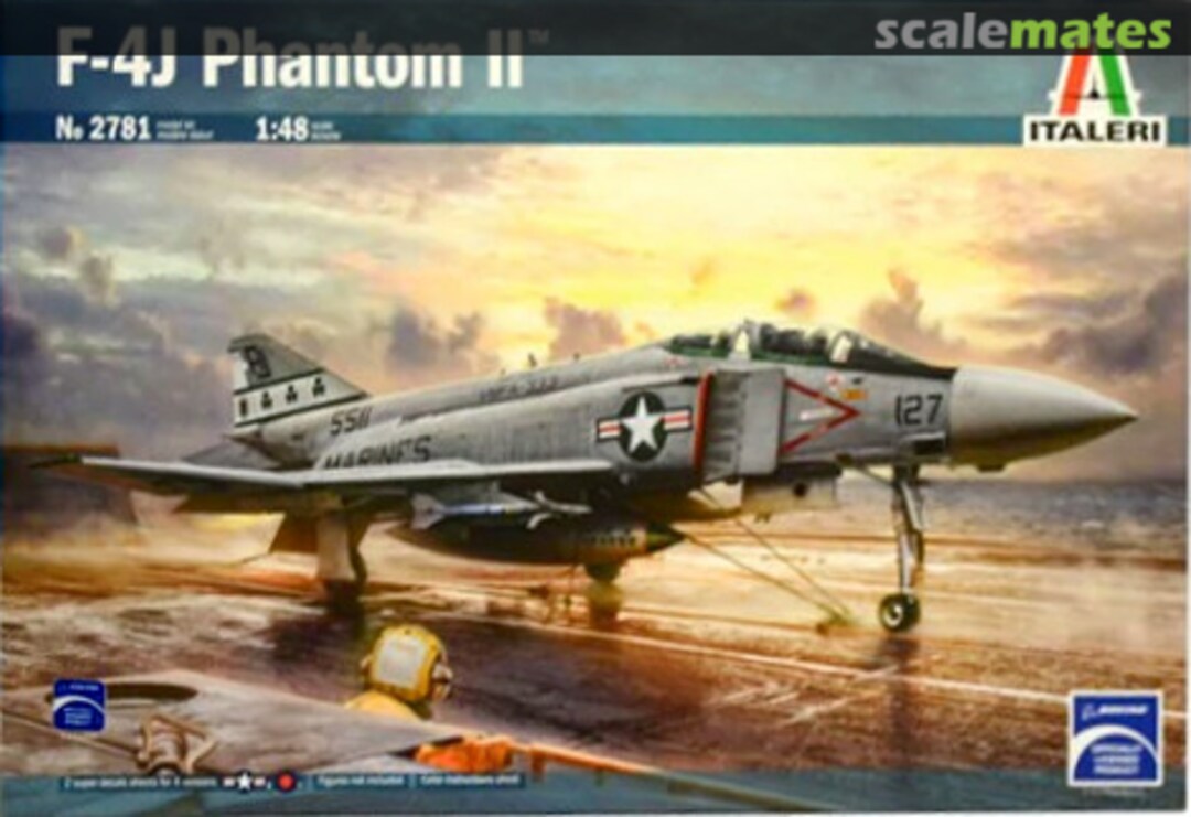 Boxart F-4J Phantom II 2781 Italeri