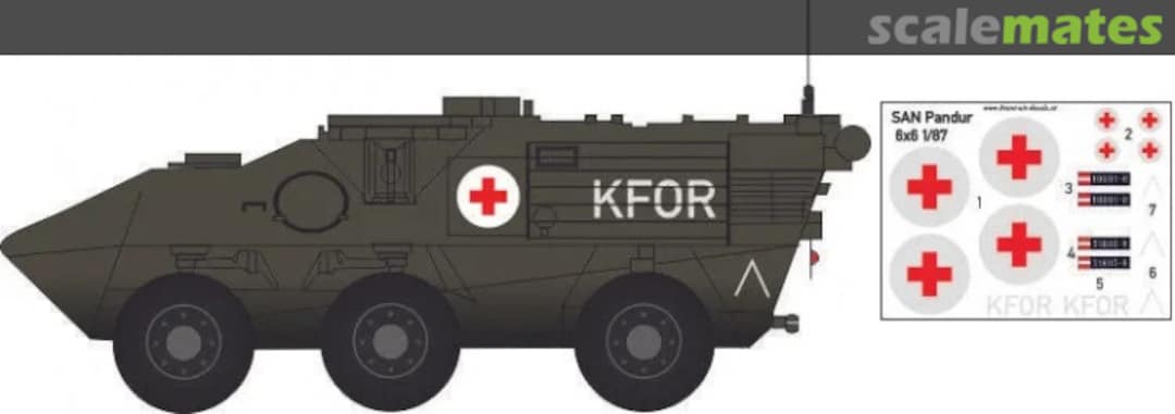 Boxart SAN Radpanzer Pandur 6x6 FM 87003 Brent-Air-Decals Boxart SAN Radpanzer Pandur 6x6 FM 87003 Brent-Air-Decals