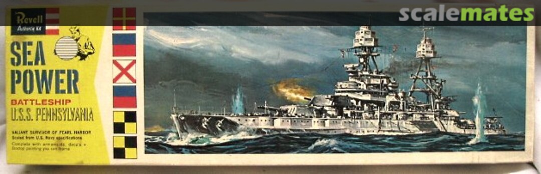 Boxart U.S.S. Pennsylvania H-422-200 Revell Boxart U.S.S. Pennsylvania H-422-200 Revell