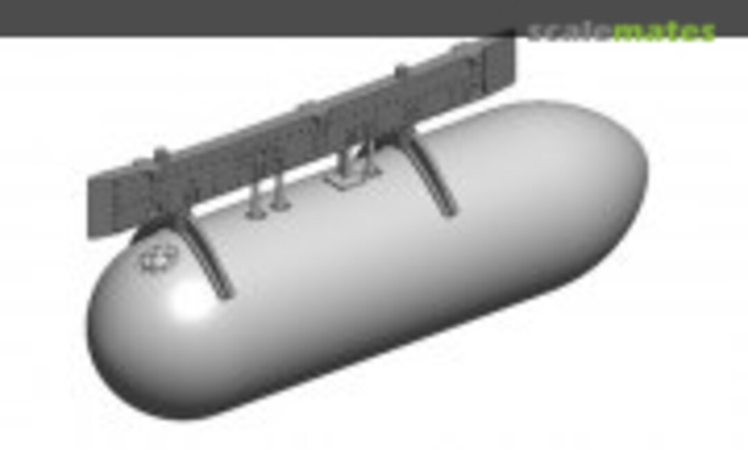 1:48 Nakajima Ki-43 II Hayabusa - Late Drop Tanks (DEAD Design Models 3D48004) 3D48004