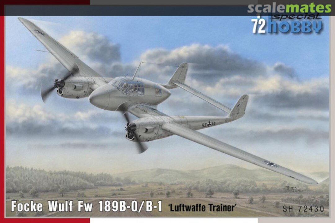 Boxart Focke Wulf Fw 189B-0/B-1 'Luftwaffe Trainer' SH72430 Special Hobby