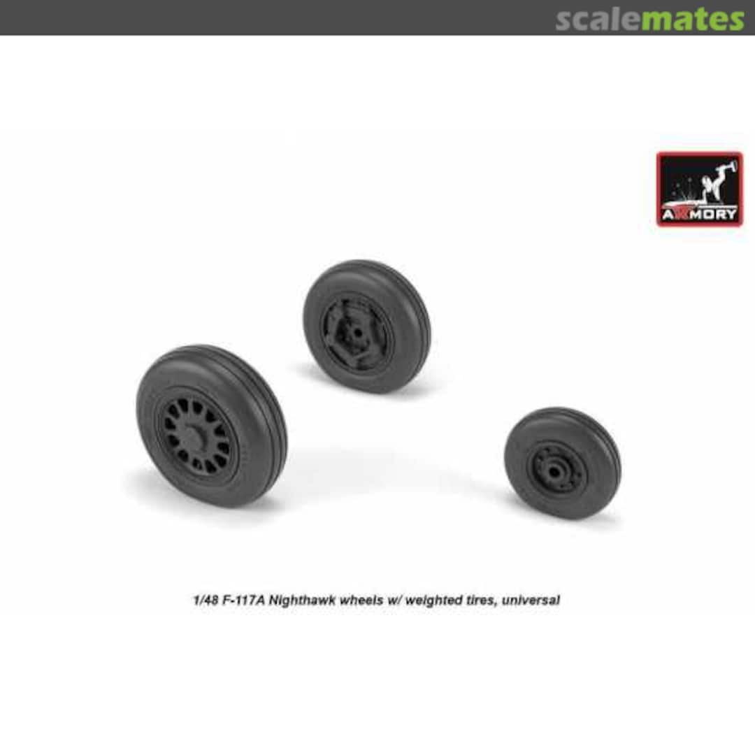Boxart F-117A wheels w/ weighted tires AW48322 Armory Boxart F-117A wheels w/ weighted tires AW48322 Armory