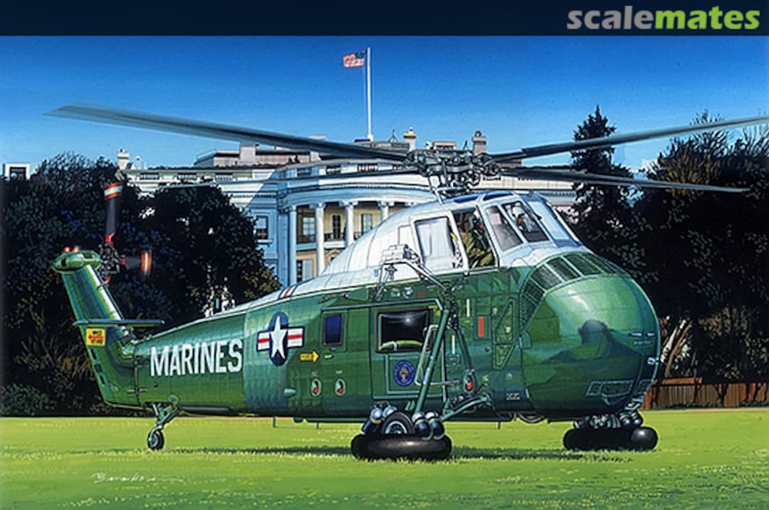 Boxart VH-34D 'Marine One' 02885 Trumpeter Boxart VH-34D 'Marine One' 02885 Trumpeter