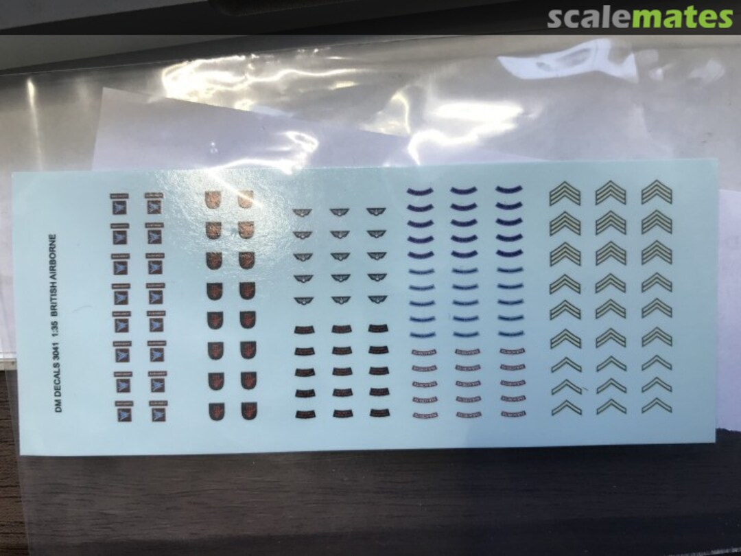 Boxart British Airborne Decals 3041 DM Decals Boxart British Airborne Decals 3041 DM Decals