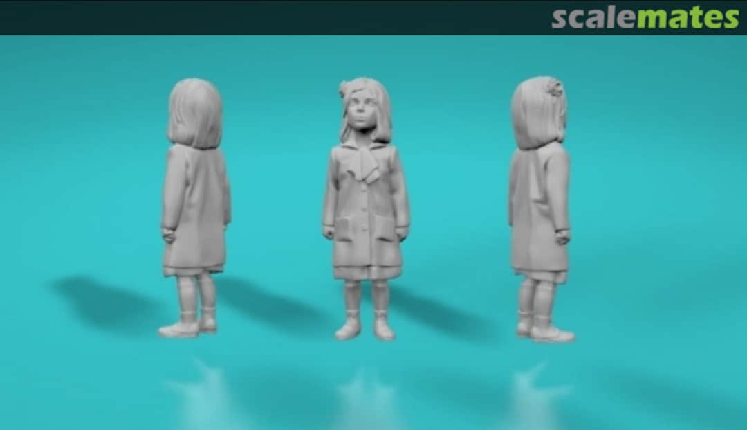 Boxart Kids - Set of 8 little girls 99204838-35 EMP3d
