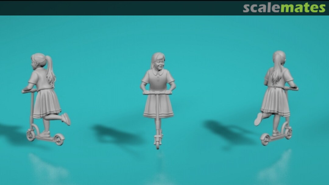 Boxart Children - girl on scooter 99204840-72 EMP3d
