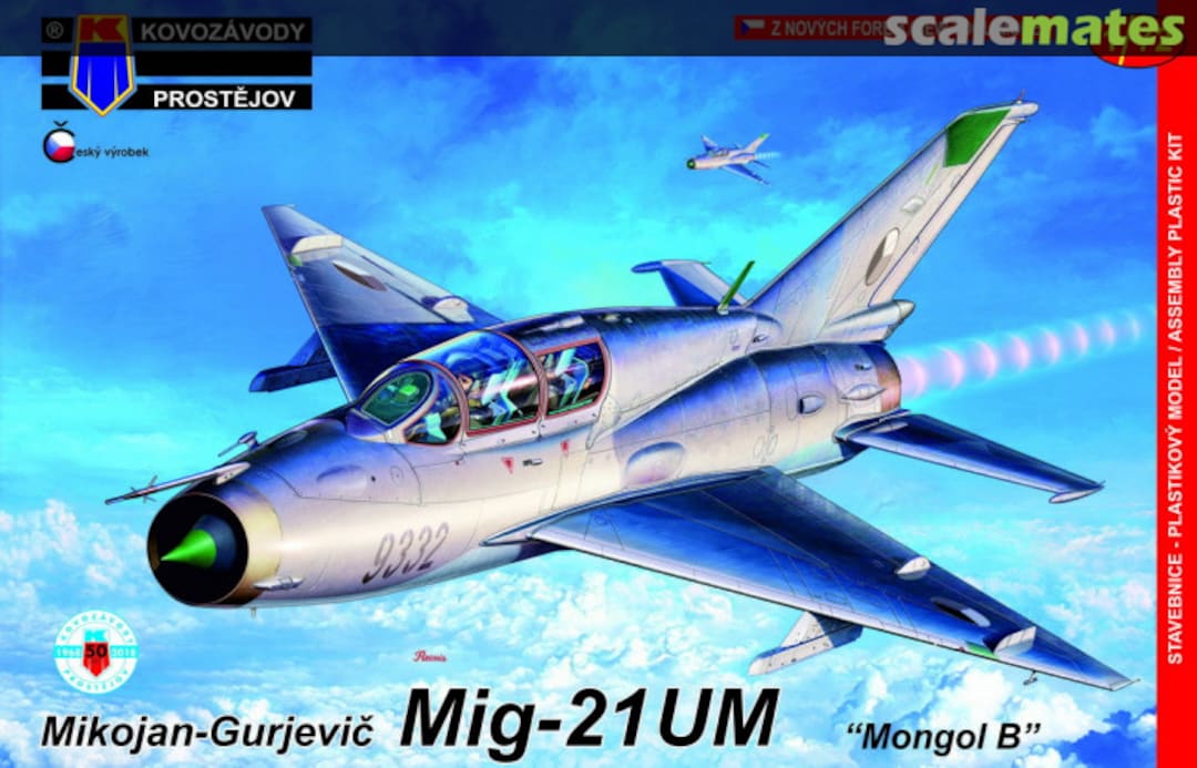 Boxart MiG-21UM KPM0108 Kovozávody Prostějov Boxart MiG-21UM KPM0108 Kovozávody Prostějov