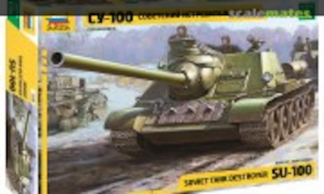 1:35 SU-100 (Zvezda 3688) 3688