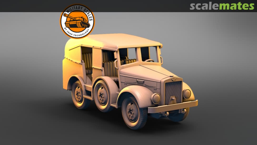 Boxart PZInż 303 Polish Army Off-Road car PMI0157A Military Scales