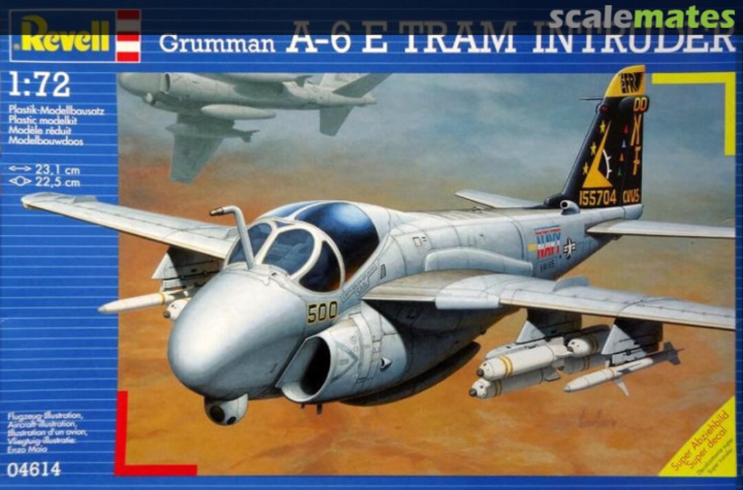 Boxart Grumman A-6E TRAM Intruder 04614 Revell