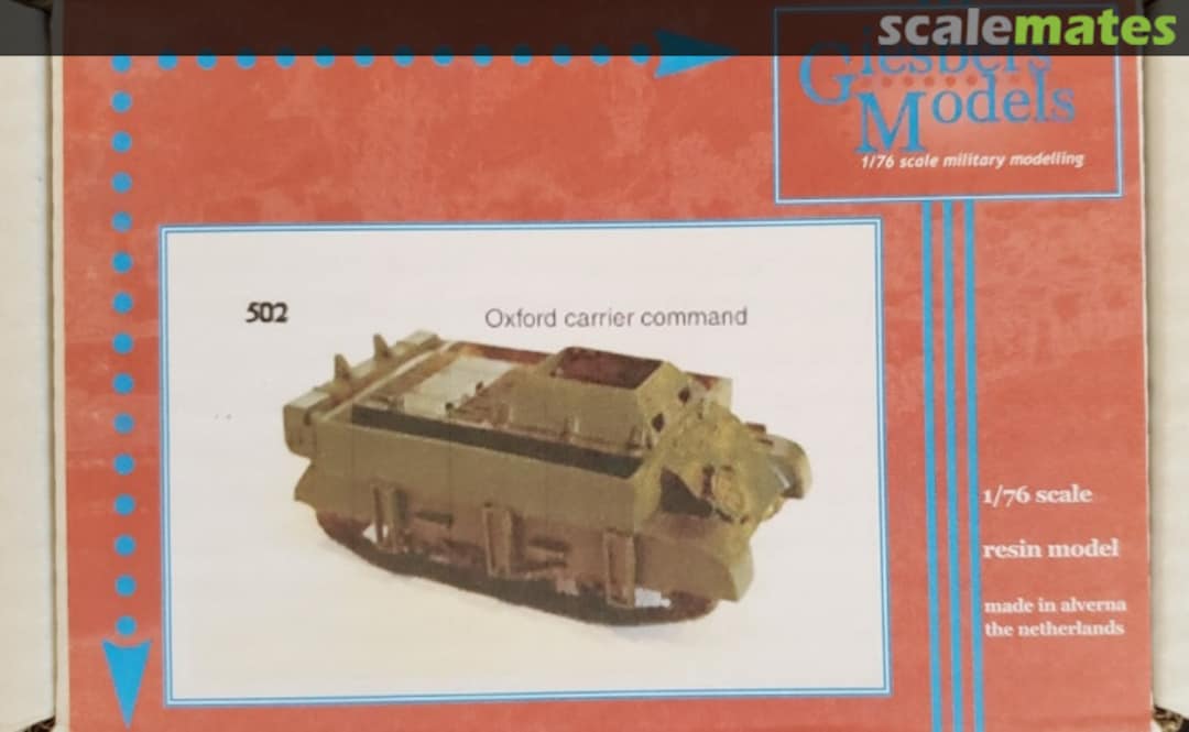 Boxart Oxford Command Carrier 502 Giesbers Models