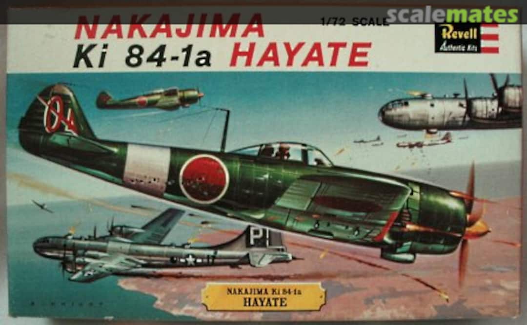 Nakajima Ki 84-1a Hayate, Revell H-637 (1964)