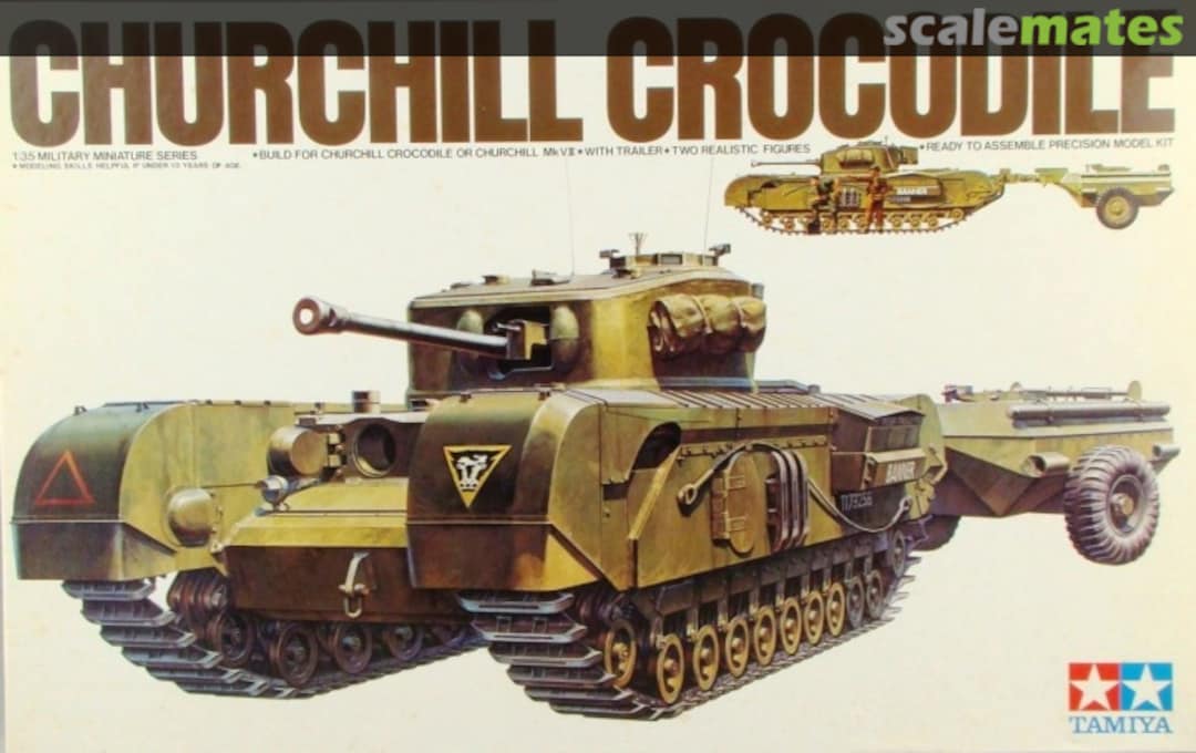 Boxart Churchill Crocodile MM200 Tamiya