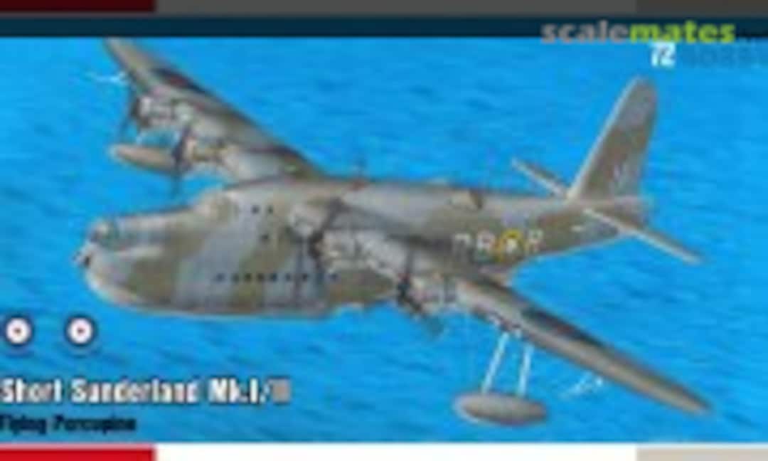 1:72 Short Sunderland Mk.I/II (Special Hobby SH 72438)