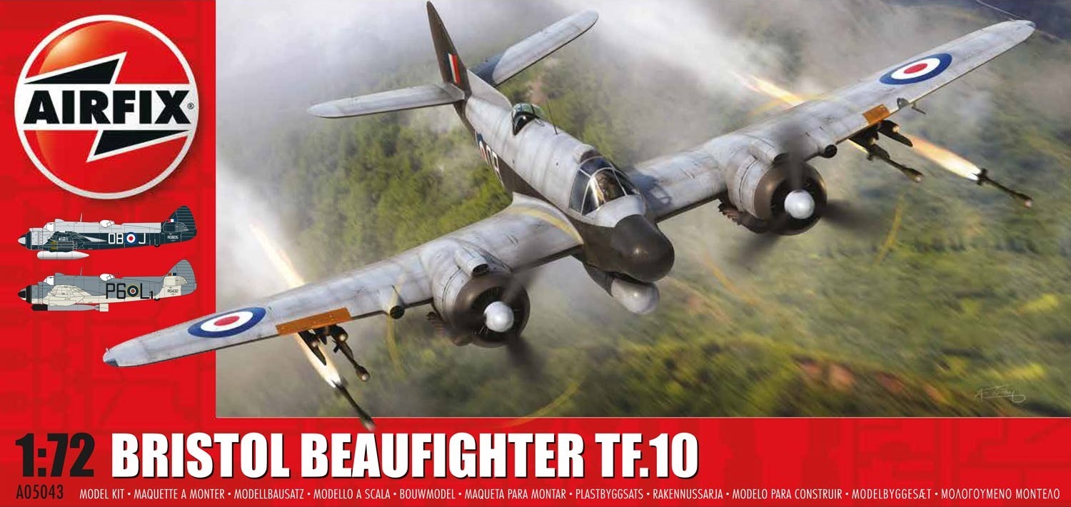 Airfix 1//72 Modèle Kit 04019 A Bristol Beaufighter TF.X