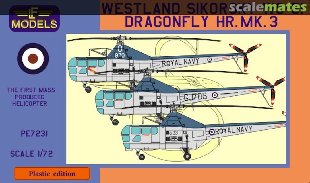 Boxart Westland Sikorsky WS-51 PE7231 LF Models Boxart Westland Sikorsky WS-51 PE7231 LF Models