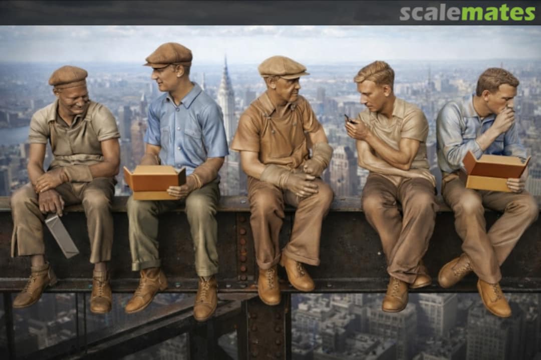 Boxart Construction workers 2 - set of 5 figures 99204903-35 EMP3d