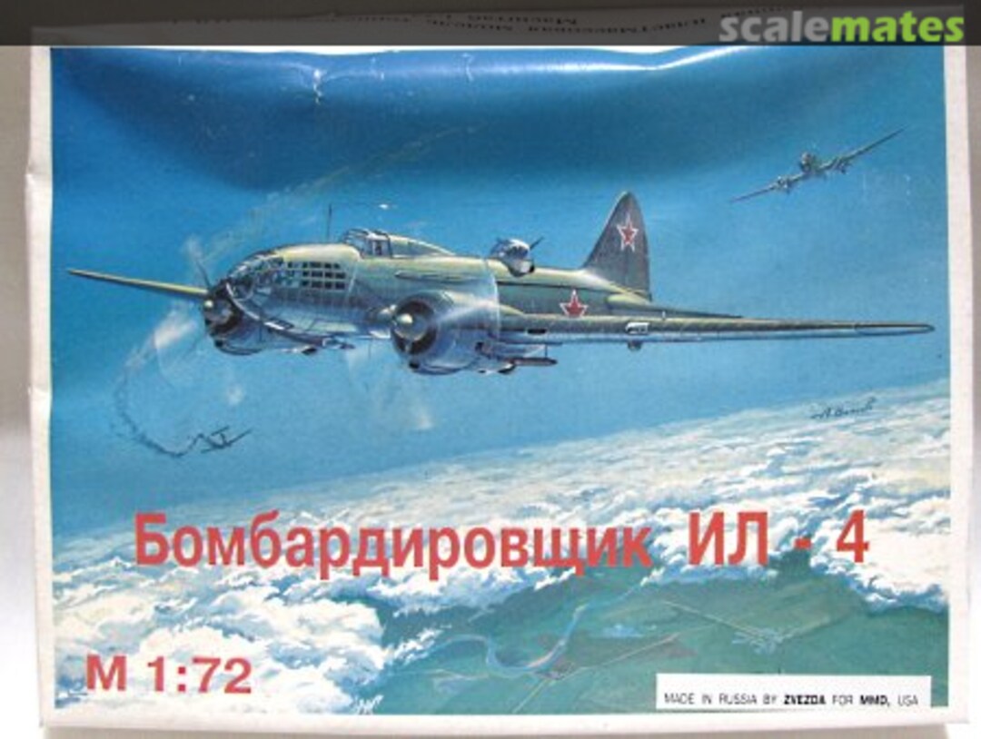 Boxart Ilyushin Il-4 7219 Zvezda Boxart Ilyushin Il-4 7219 Zvezda