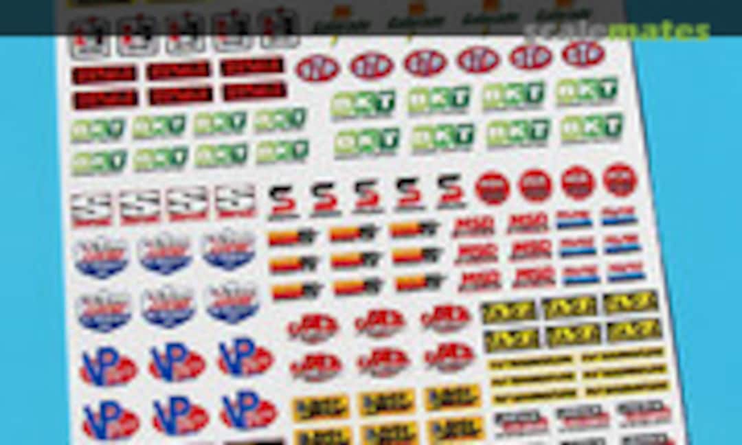 1:10 Monster Truck Sponsor logo stickers (Screenprintdigital MONSTERLOGOS) MONSTERLOGOS