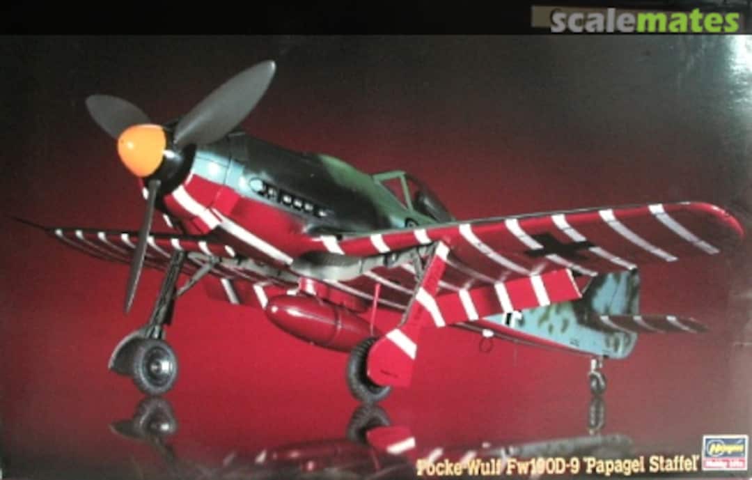Boxart Focke-Wulf Fw190D-9 'Papagei Staffel' 51012 Hasegawa Boxart Focke-Wulf Fw190D-9 'Papagei Staffel' 51012 Hasegawa