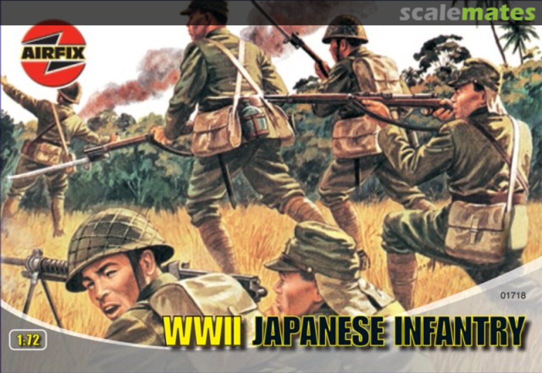 Boxart WWII Japanese Infantry 01718 Airfix Boxart WWII Japanese Infantry 01718 Airfix