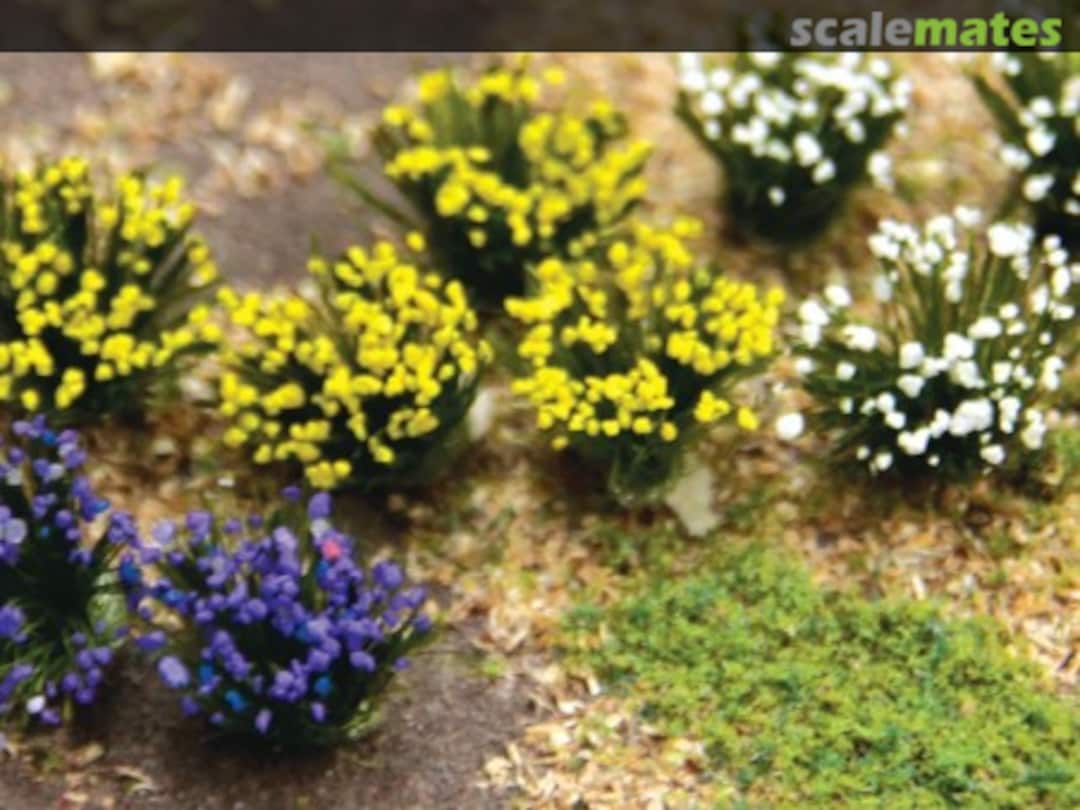Boxart Detachable Flower Bushes (Cool Colour) 95643 JTT Scenery Products