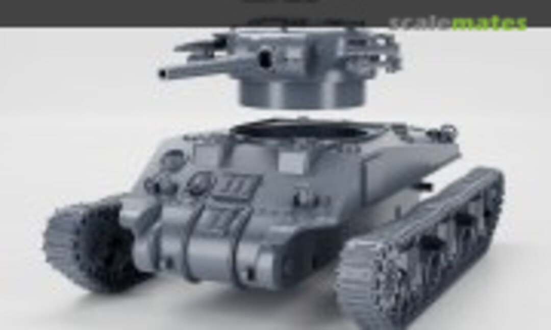 1:72 Medium tank Sherman V Tulip - open hatch (EMP3d 72011620)