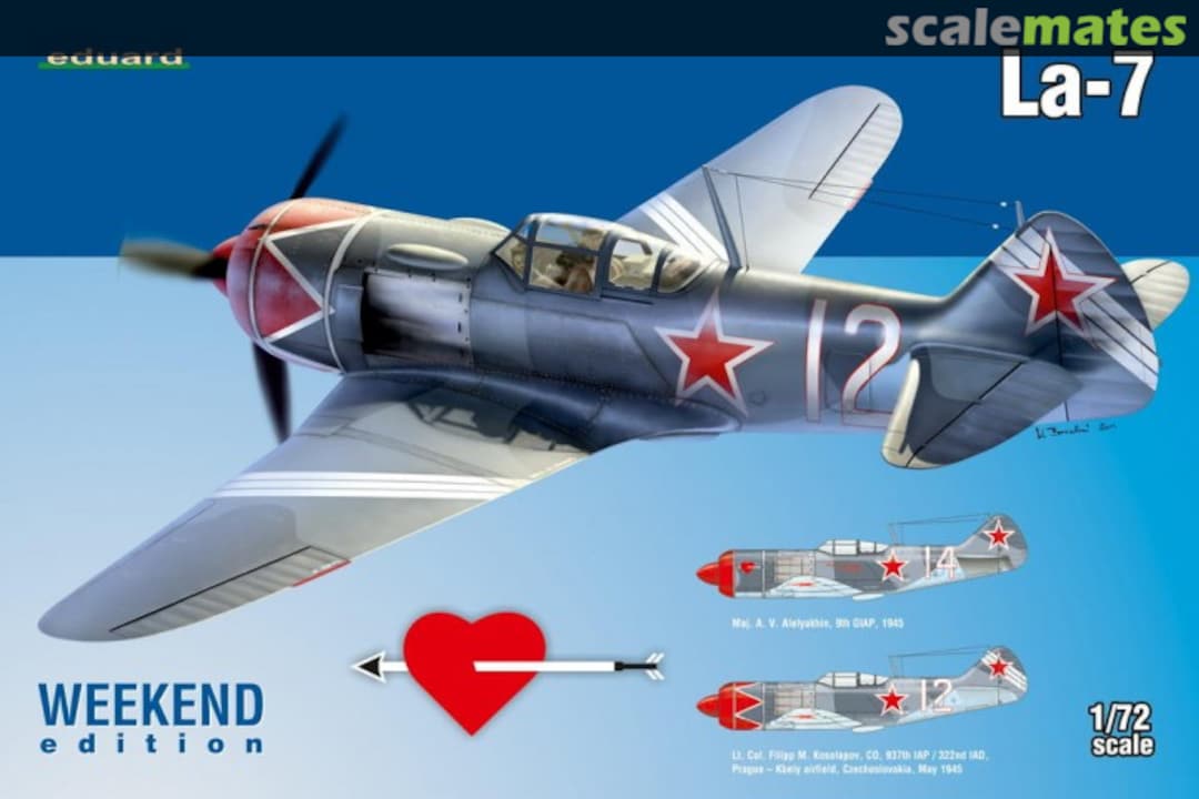 Boxart La-7 7425 Eduard Boxart La-7 7425 Eduard