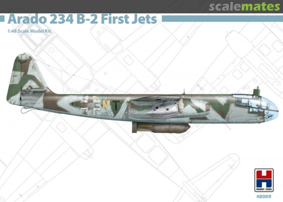 Boxart Arado 234 B-2 48009 Hobby 2000 Boxart Arado 234 B-2 48009 Hobby 2000