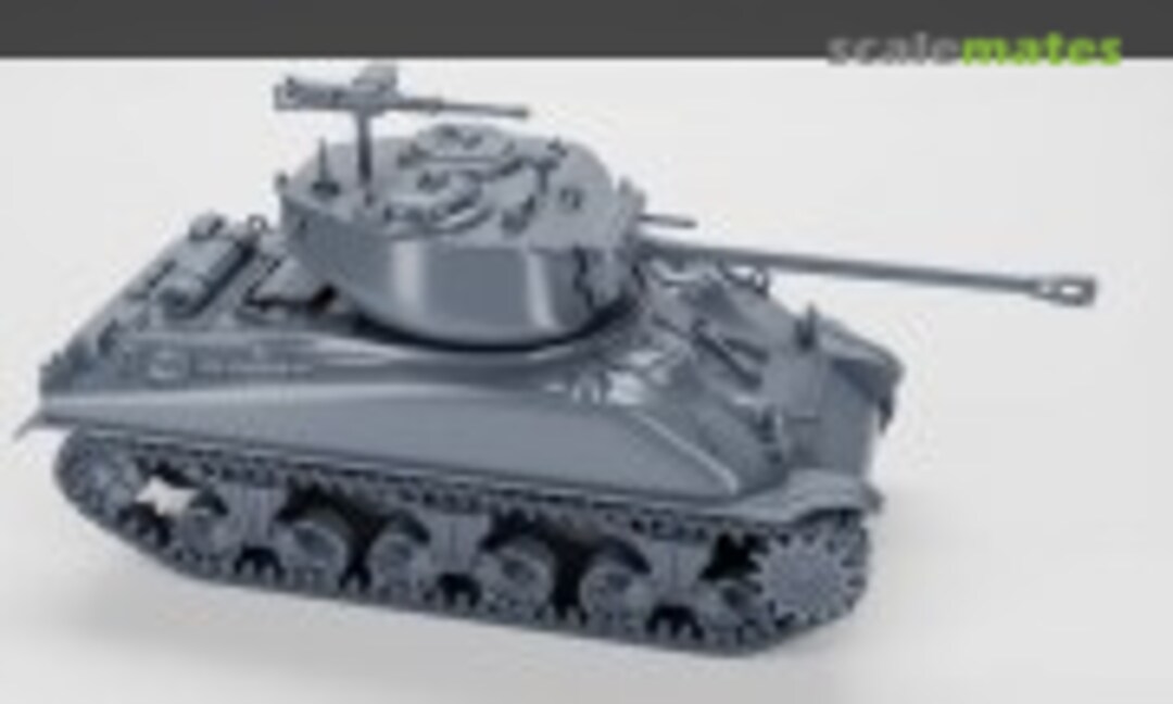 1:72 Medium Tank M4A1 Sherman 76mm (cast) - closed hatch (EMP3d 72011625)