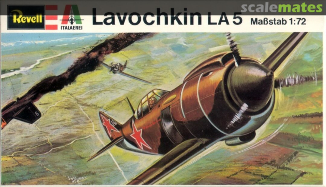 Boxart Lavochkin LA 5 H-2005 Revell/Italaerei Boxart Lavochkin LA 5 H-2005 Revell/Italaerei