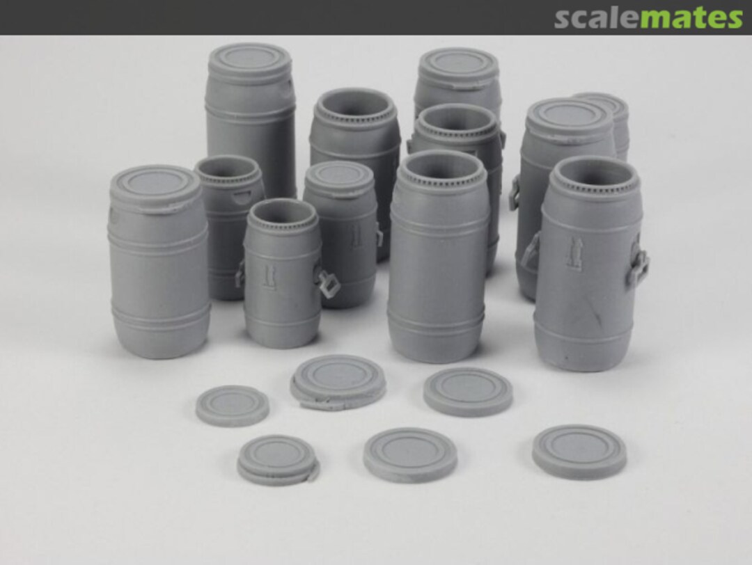 Boxart Diorama Accessories Plastic Drums MAC35192 Macone Models Boxart Diorama Accessories Plastic Drums MAC35192 Macone Models