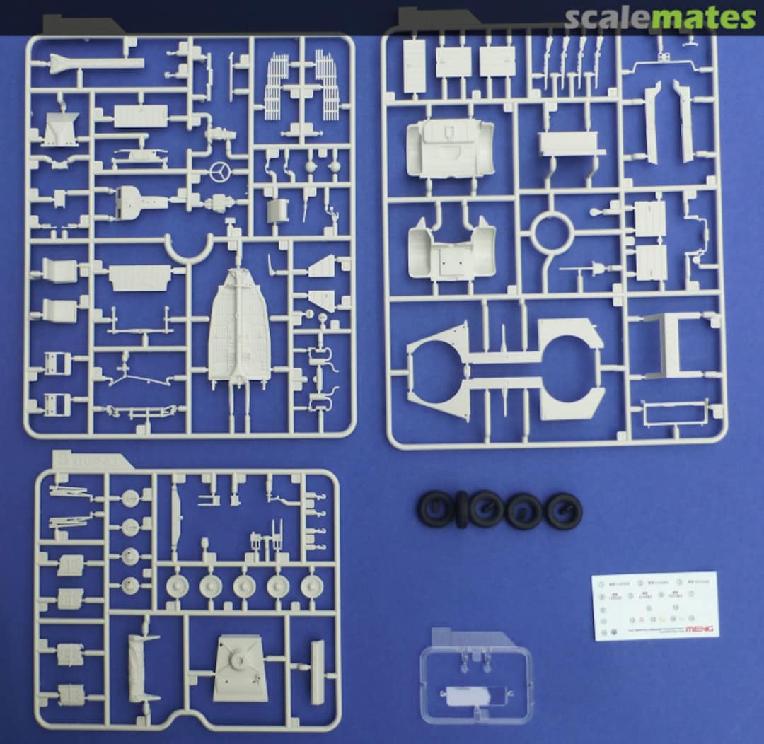 Contents Type 82 German Pkw.K1 Kübelwagen VS-015 Meng Model