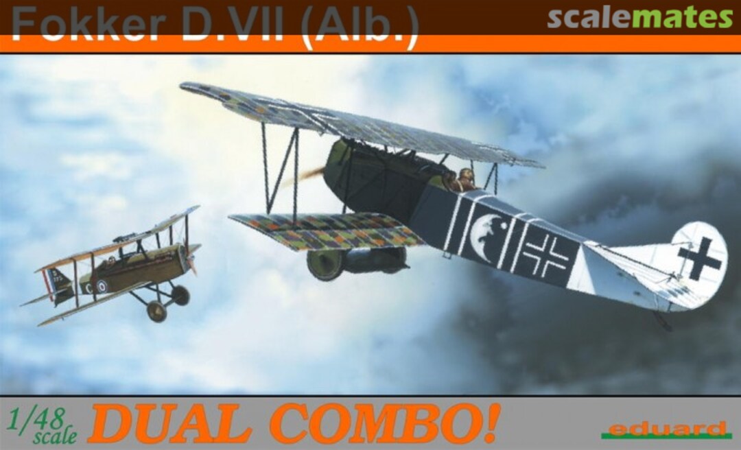 Boxart Fokker D.VII (Albatros) 8134 Eduard Boxart Fokker D.VII (Albatros) 8134 Eduard