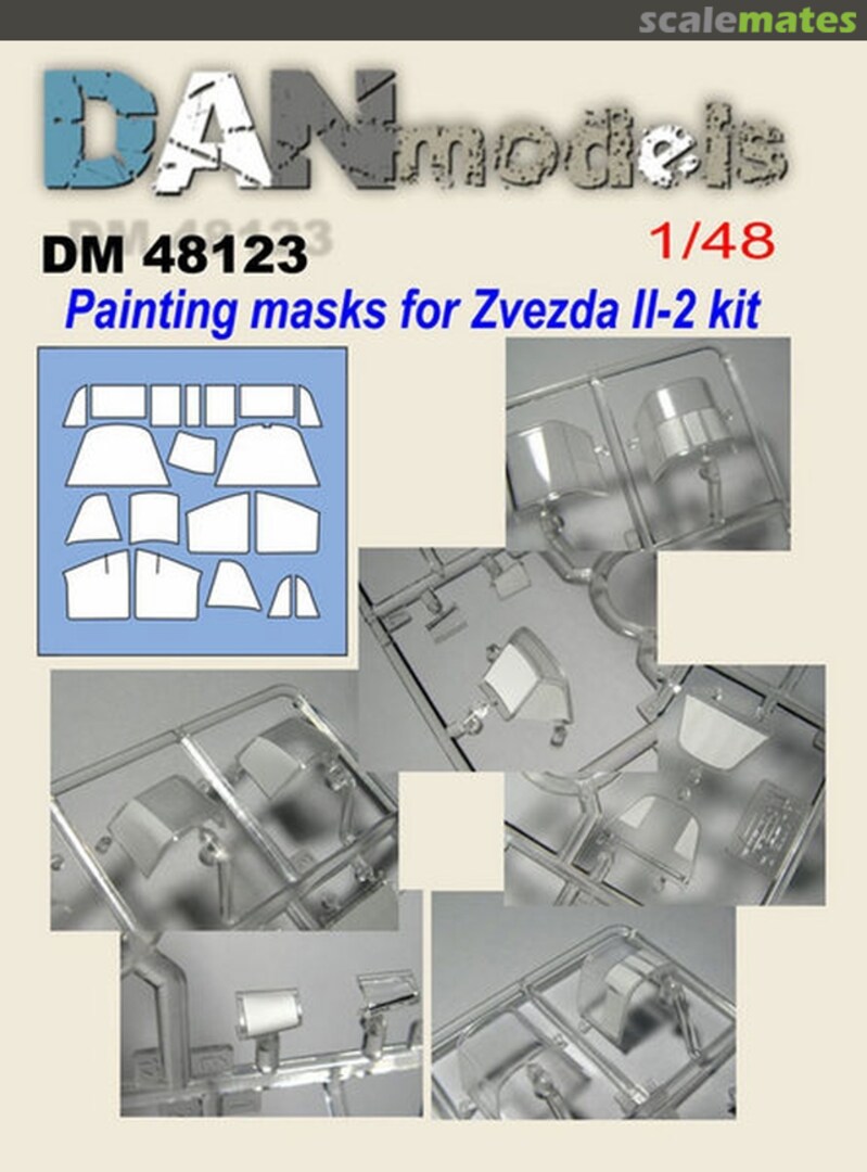 Boxart Il-2 - painting masks DM48123 DANmodels