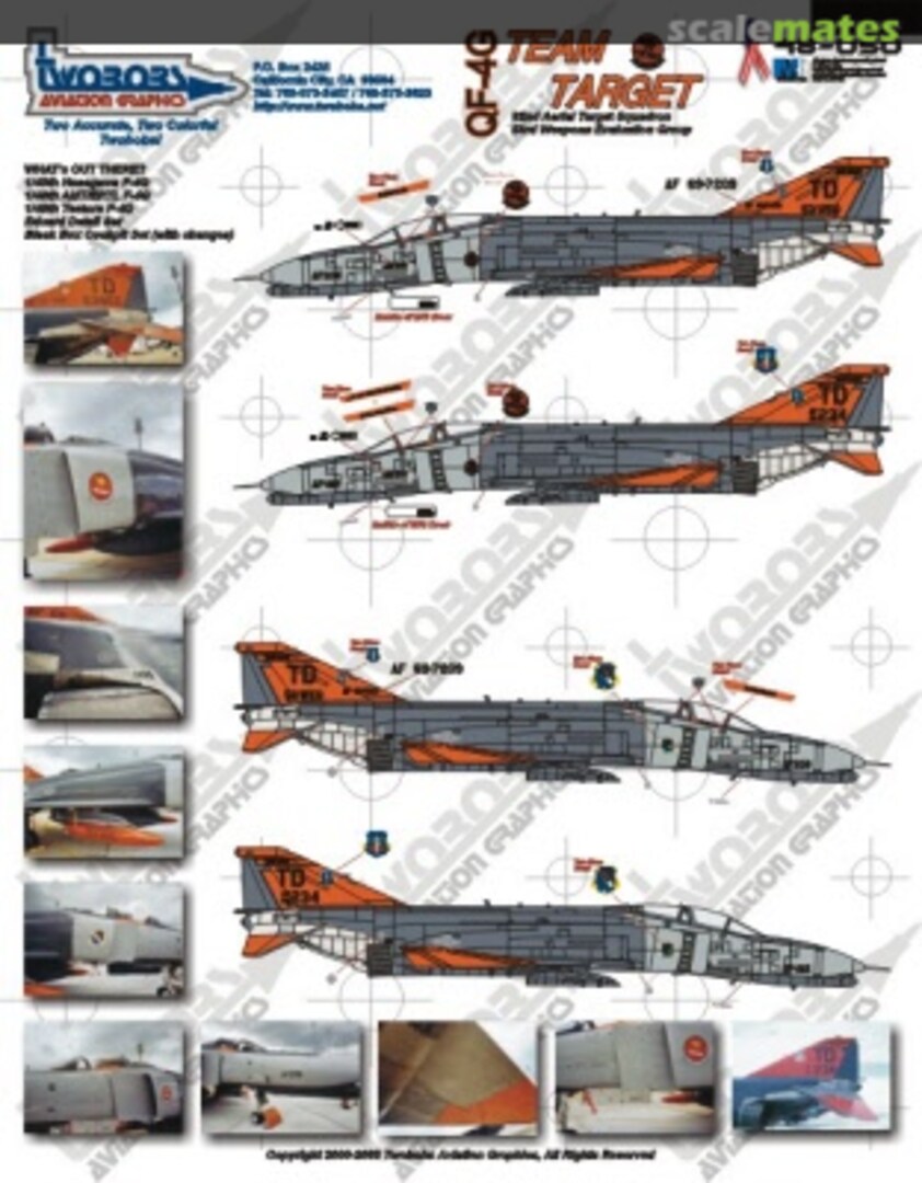 Boxart QF-4G 48-050 TwoBobs Aviation Graphics Boxart QF-4G 48-050 TwoBobs Aviation Graphics