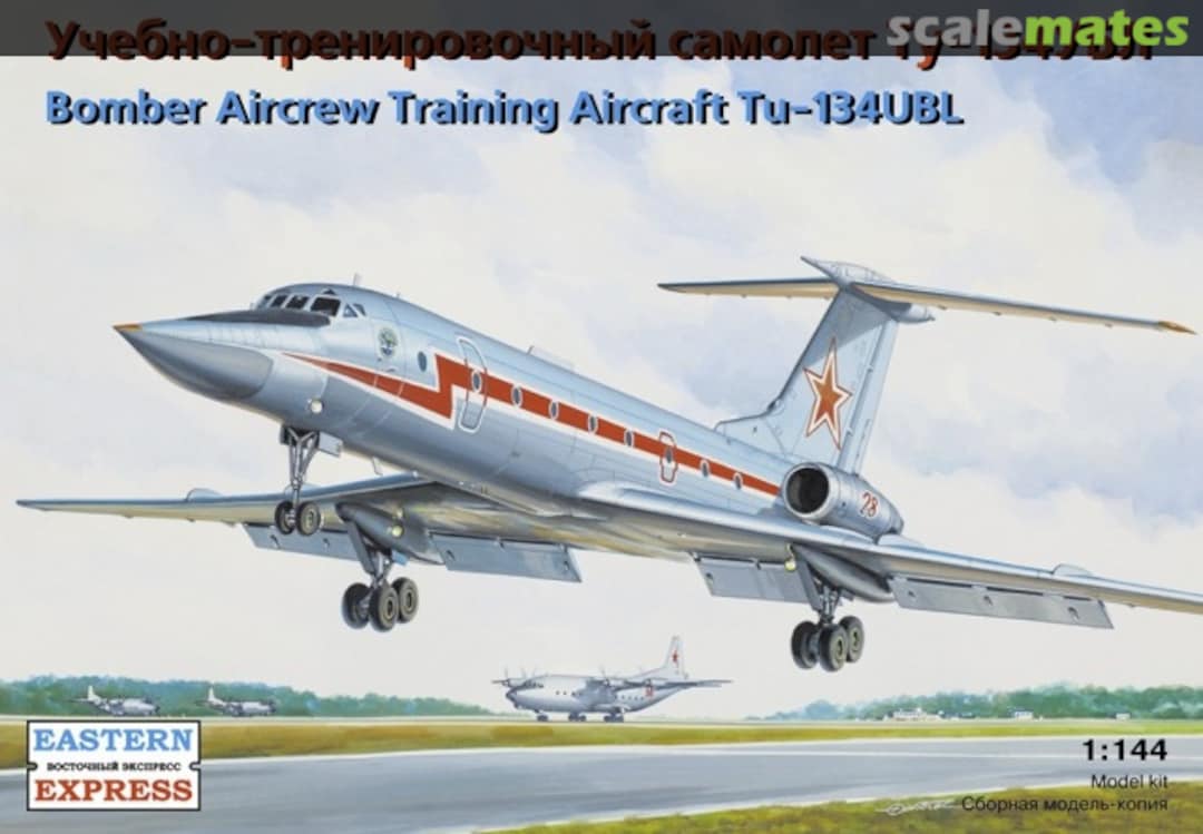 Boxart Bomber Aircrew Training Aircraft Tu-134UBL EE14418 Eastern Express Boxart Bomber Aircrew Training Aircraft Tu-134UBL EE14418 Eastern Express