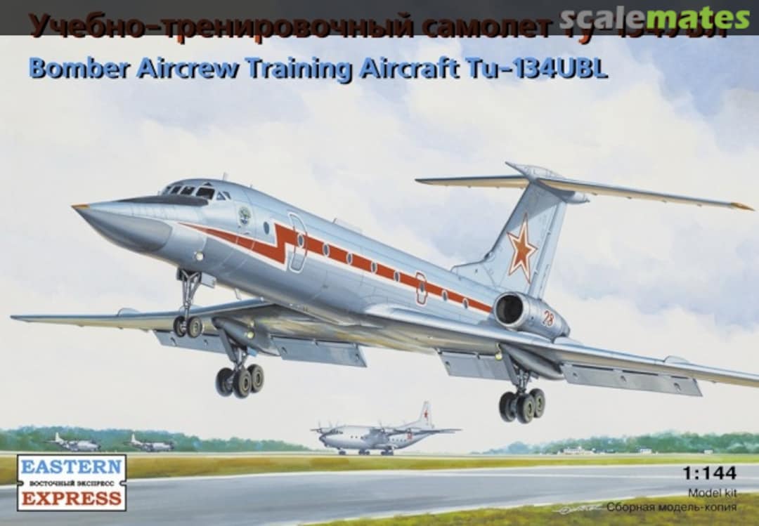 Boxart Bomber Aircrew Training Aircraft Tu-134UBL EE14418 Eastern Express