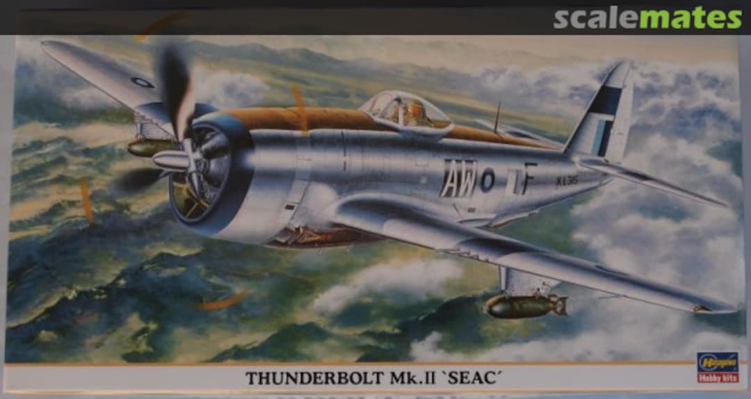 Boxart Thunderbolt Mk.II 'SEAC' 09598 Hasegawa Boxart Thunderbolt Mk.II 'SEAC' 09598 Hasegawa