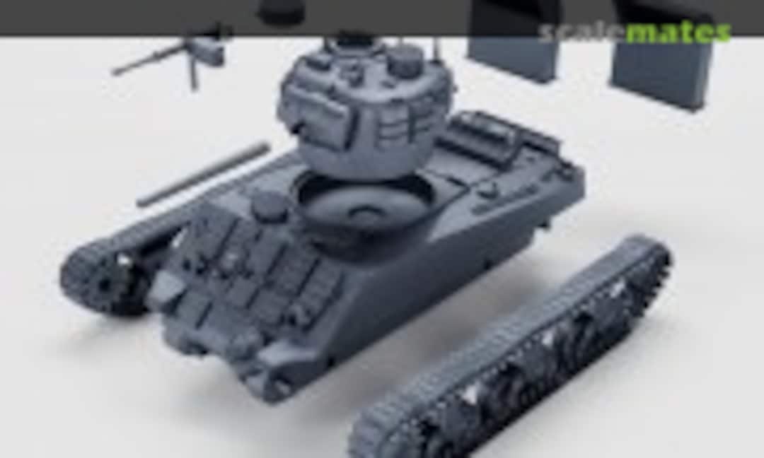 1:72 Medium Tank M4A3(75)W Sherman Beelzebub - open hatch (EMP3d 72011646)