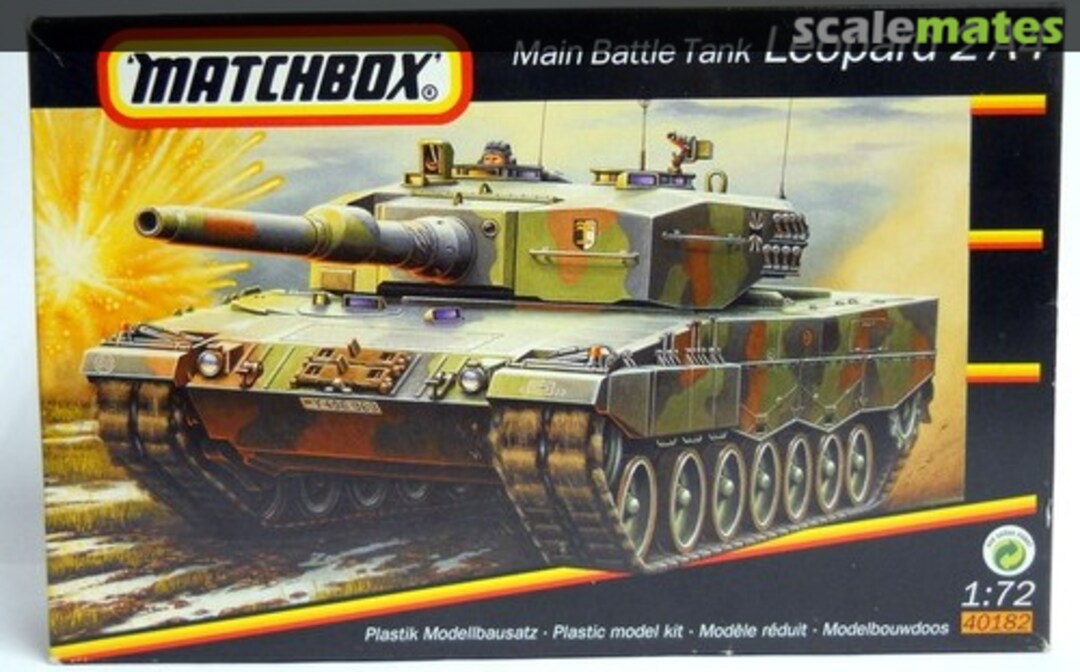 Boxart Leopard 2 A4 40182 Matchbox Boxart Leopard 2 A4 40182 Matchbox