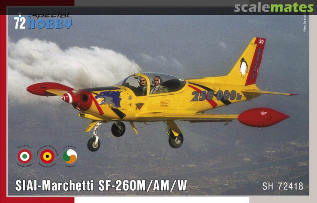 Boxart SIAI-Marchetti SF-260M/AM/W SH72418 Special Hobby Boxart SIAI-Marchetti SF-260M/AM/W SH72418 Special Hobby