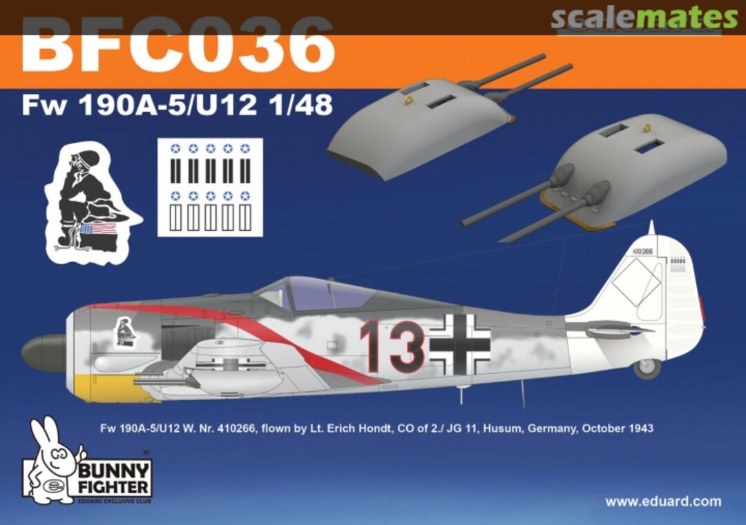 Boxart Fw 190A-5/U12 BFC036 Eduard Boxart Fw 190A-5/U12 BFC036 Eduard