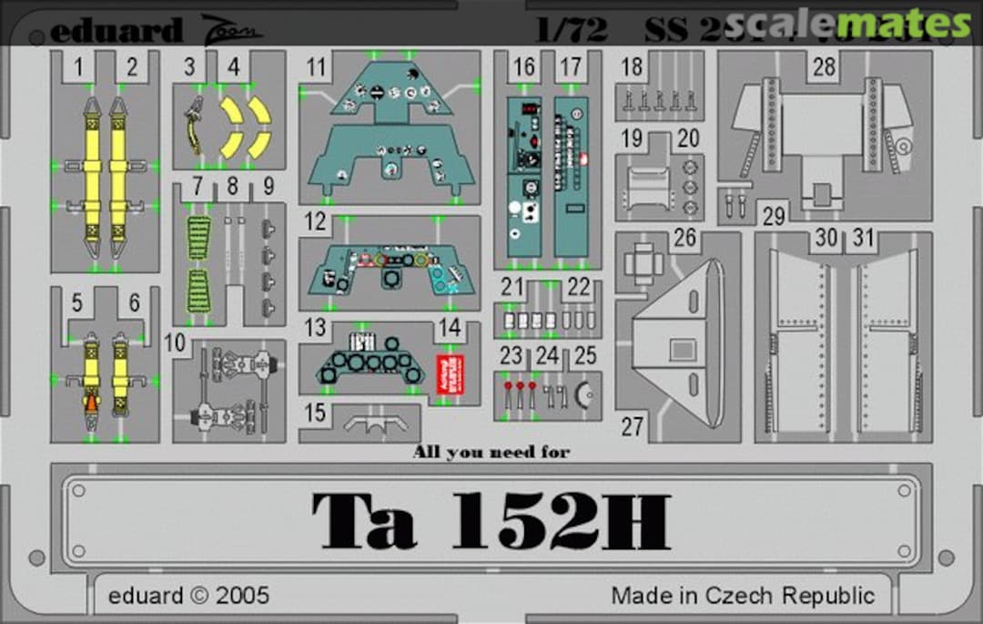 Boxart Ta 152H 73261 Eduard Boxart Ta 152H 73261 Eduard