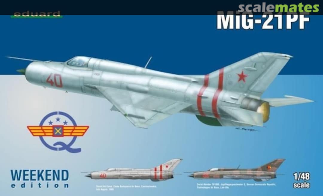 Boxart MiG-21PF 84127 Eduard Boxart MiG-21PF 84127 Eduard