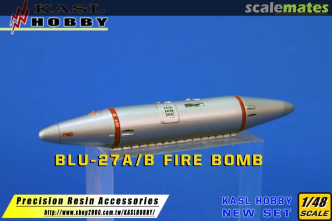 Boxart BLU-27A/B fire bomb (x2) K48038 Kasl Hobby Boxart BLU-27A/B fire bomb (x2) K48038 Kasl Hobby