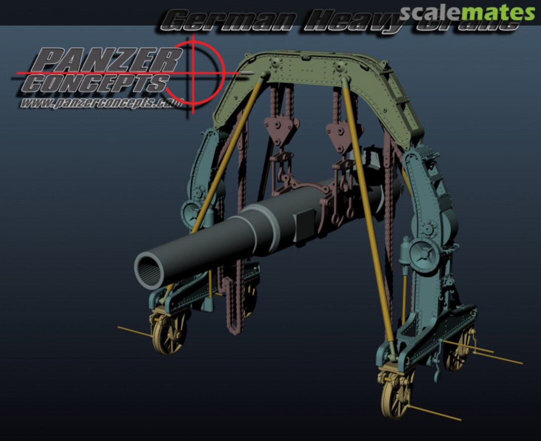 Boxart 35 Ton Heavy Crane 35750 Panzer Concepts