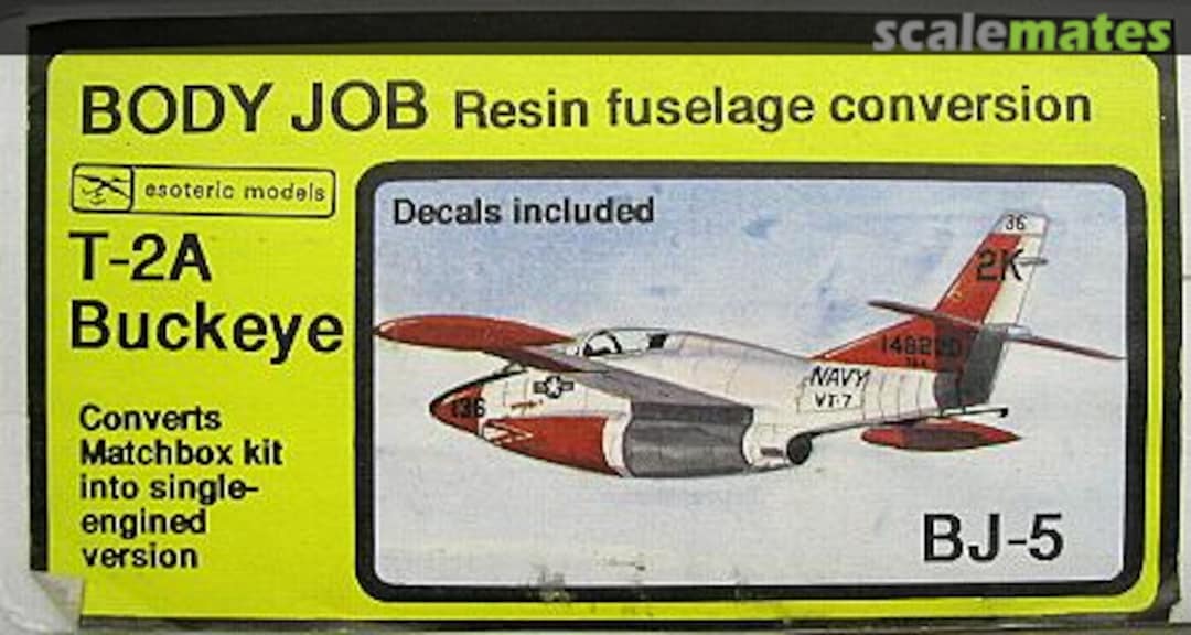 Boxart North American T-2A Buckeye BJ-5 Esoteric Models Boxart North American T-2A Buckeye BJ-5 Esoteric Models